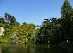  Nature parc des buttes chaumont Paris France Europe 