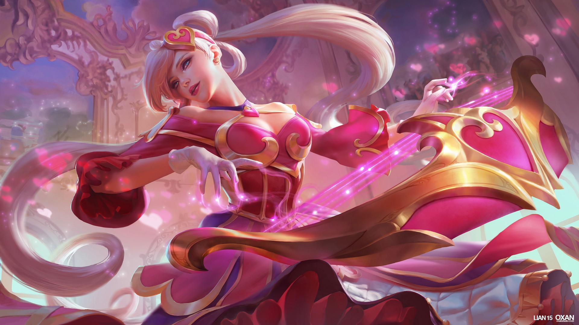 Fonds d'cran Jeux Vido League of Legends - Clash of Fates 