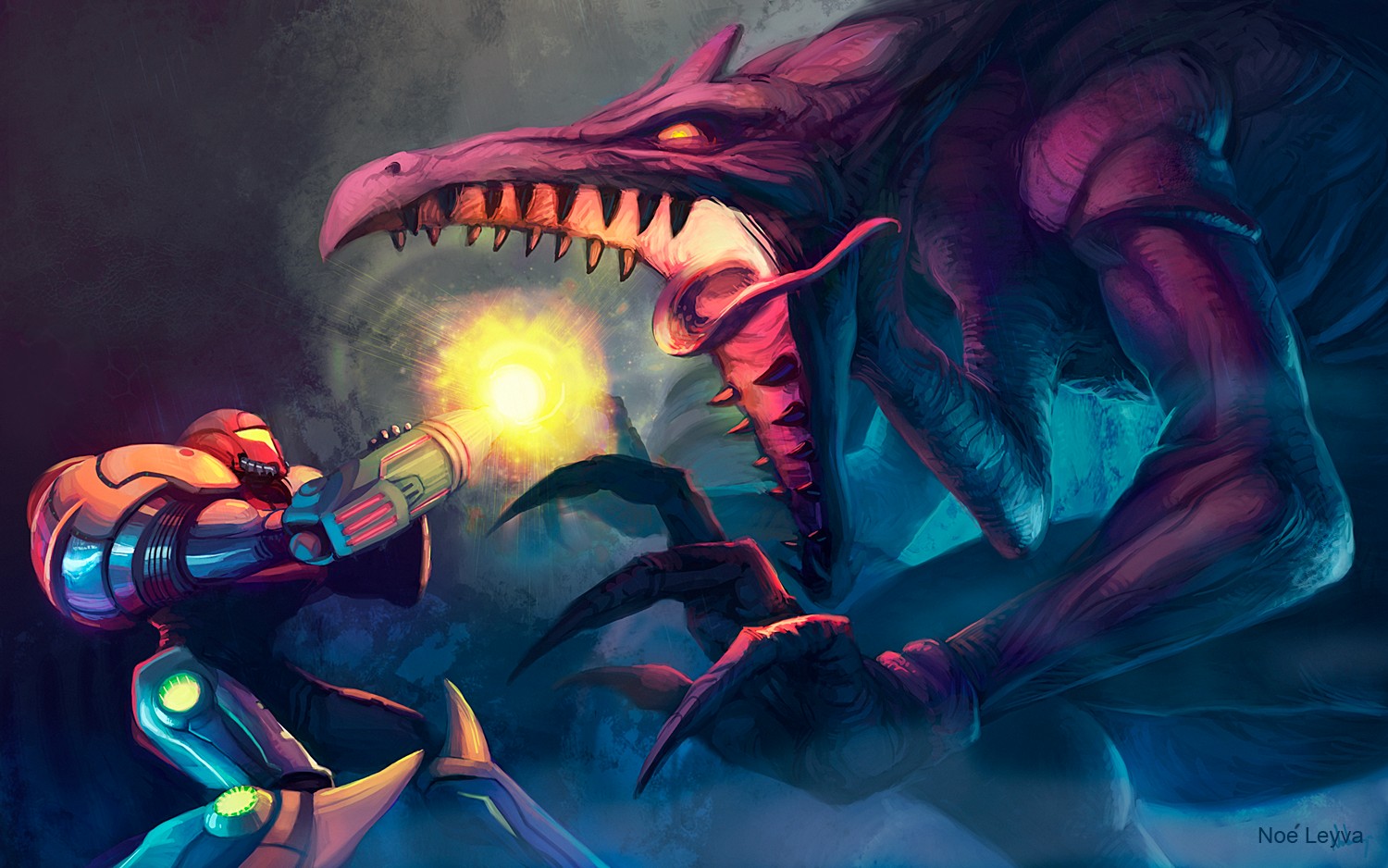 Wallpapers Video Games Metroid Metroid Anniversary fan art - Noe-Leyva - deviantart