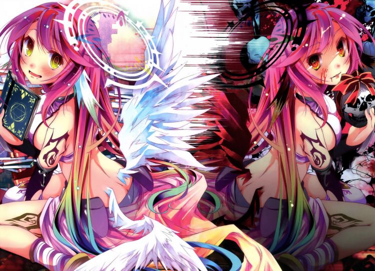 Fonds d'cran Manga No Game No Life Jibril