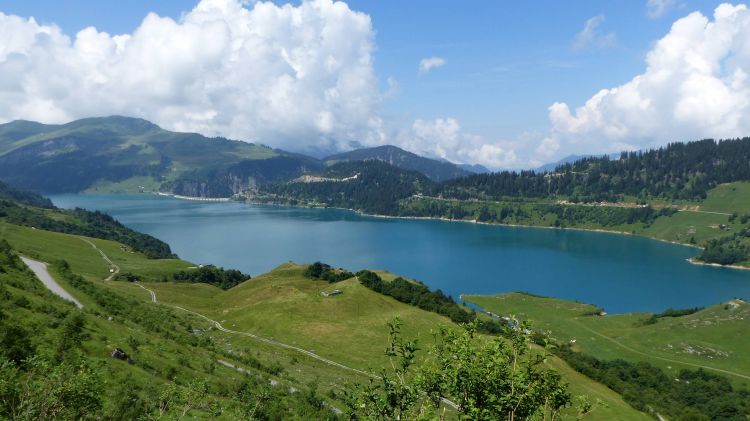 Wallpapers Nature Lakes - Ponds Lac de Roselend