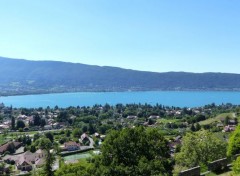  Nature Lac d'Annecy vue du Château de Menthon-Saint-Bernard