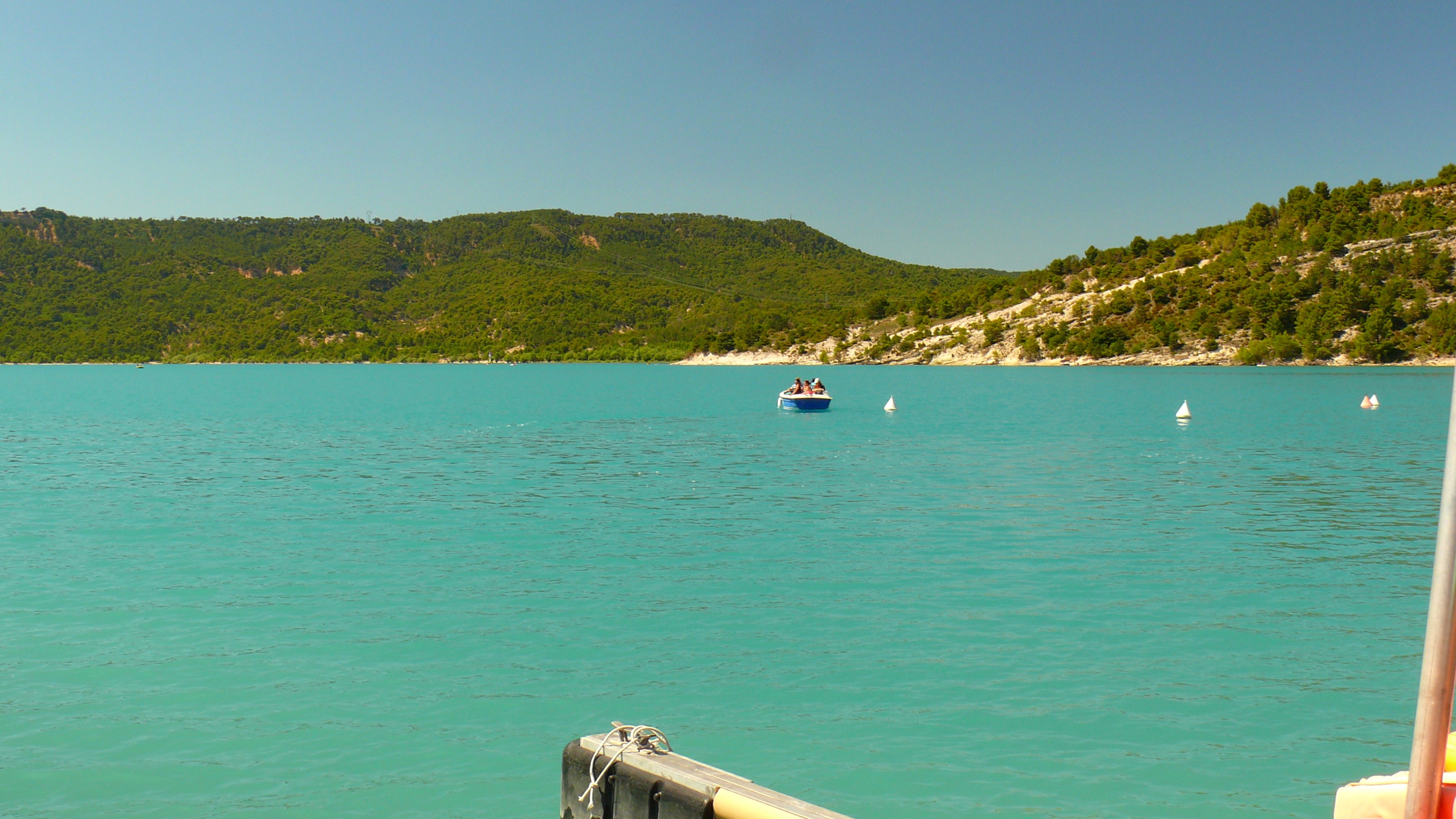 Wallpapers Trips : Europ France > Provence-Alpes-Cte d'Azur Le lac de Sainte Croix