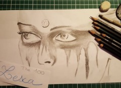  Art - Pencil Lexa Kom Trikru