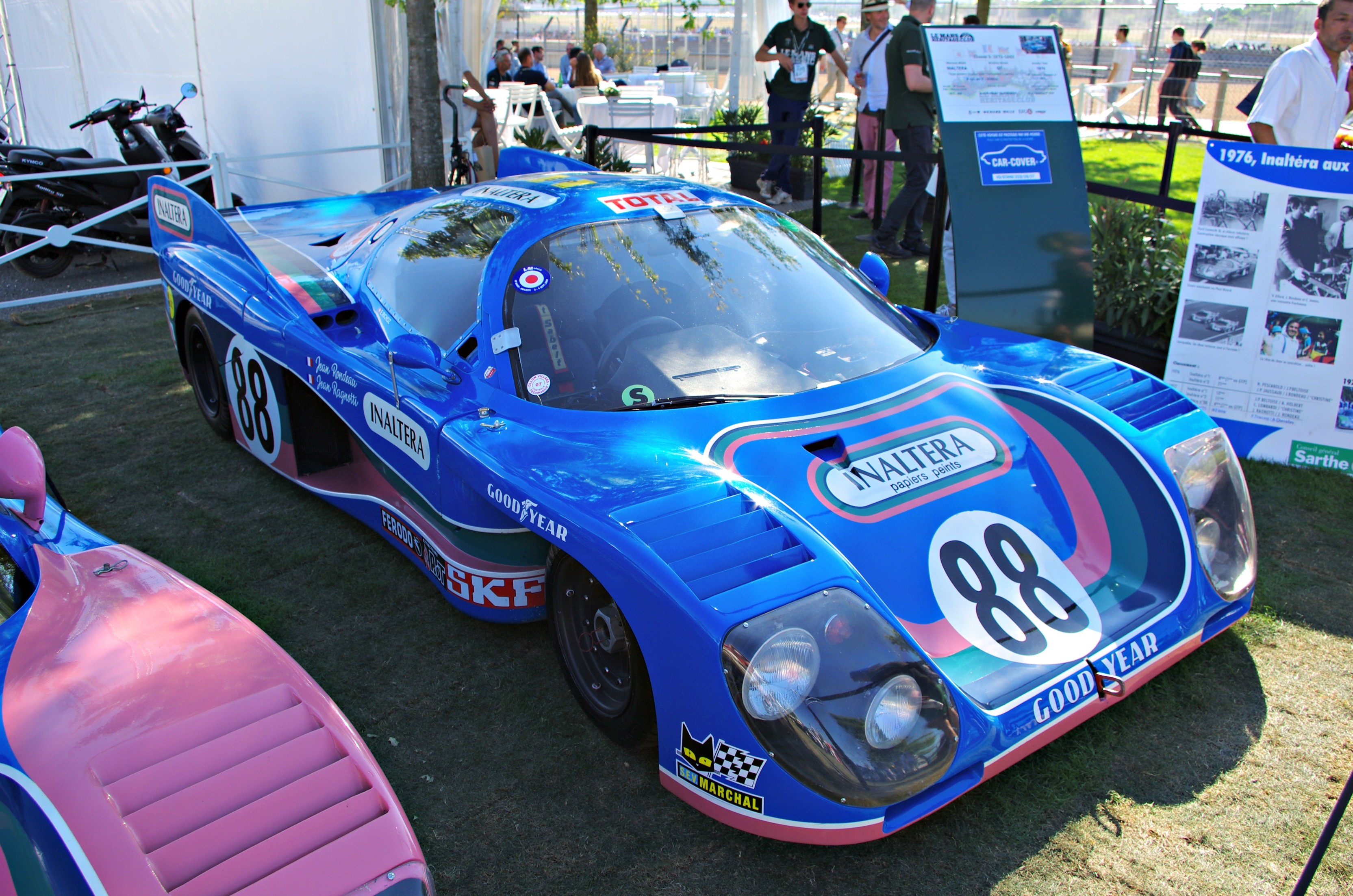 Wallpapers Cars Racecars INALTERA GT 4ème 24 Heures du Mans 1977 (Jean RONDEAU et Jean RAGNOTTI)  