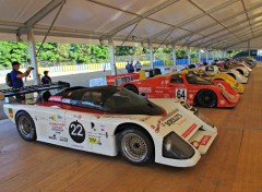  Voitures expo Groupe C Le Mans classic juillet 2016