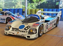  Voitures Porsche 962 C (3 éme des 24 Heures du Mans 1988)