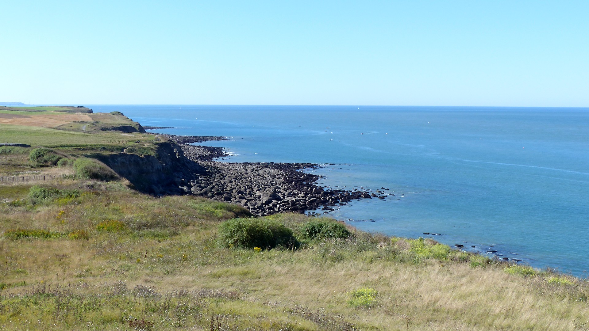 Wallpapers Trips : Europ France > Nord Pas de Calais Vue depuis le Cap Gris Nez