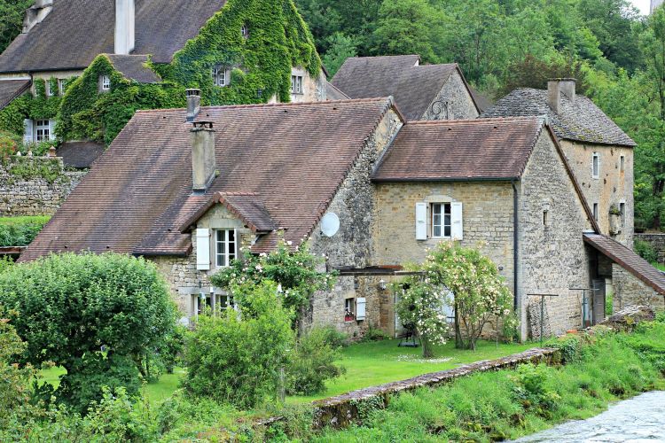 Fonds d'cran Constructions et architecture Maisons Baume les messieurs (jura)