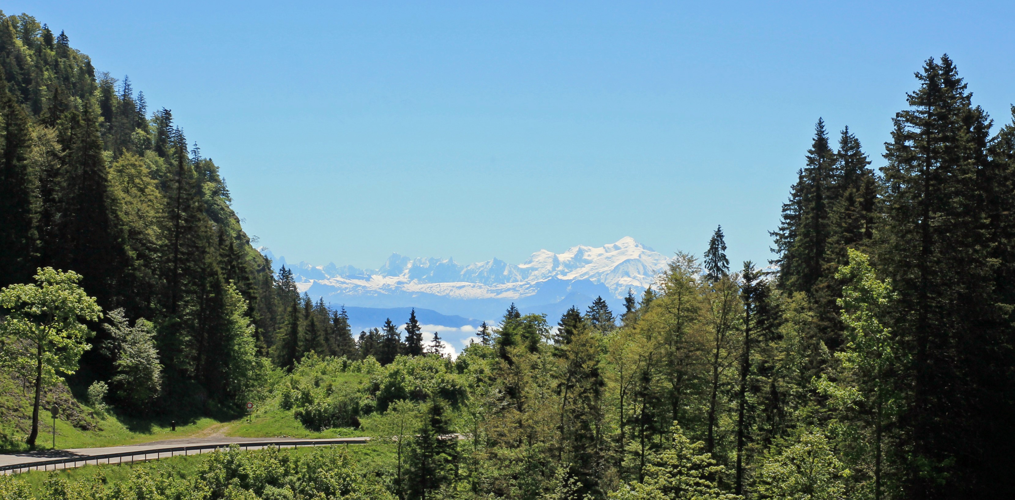 Wallpapers Nature Mountains le  massif du mont blanc