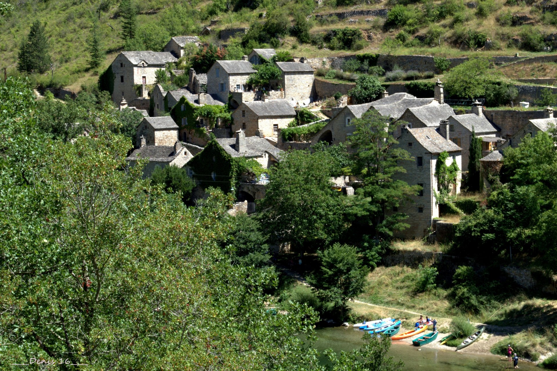 Fonds d'cran Constructions et architecture Villes - Villages GORGES DU TARN