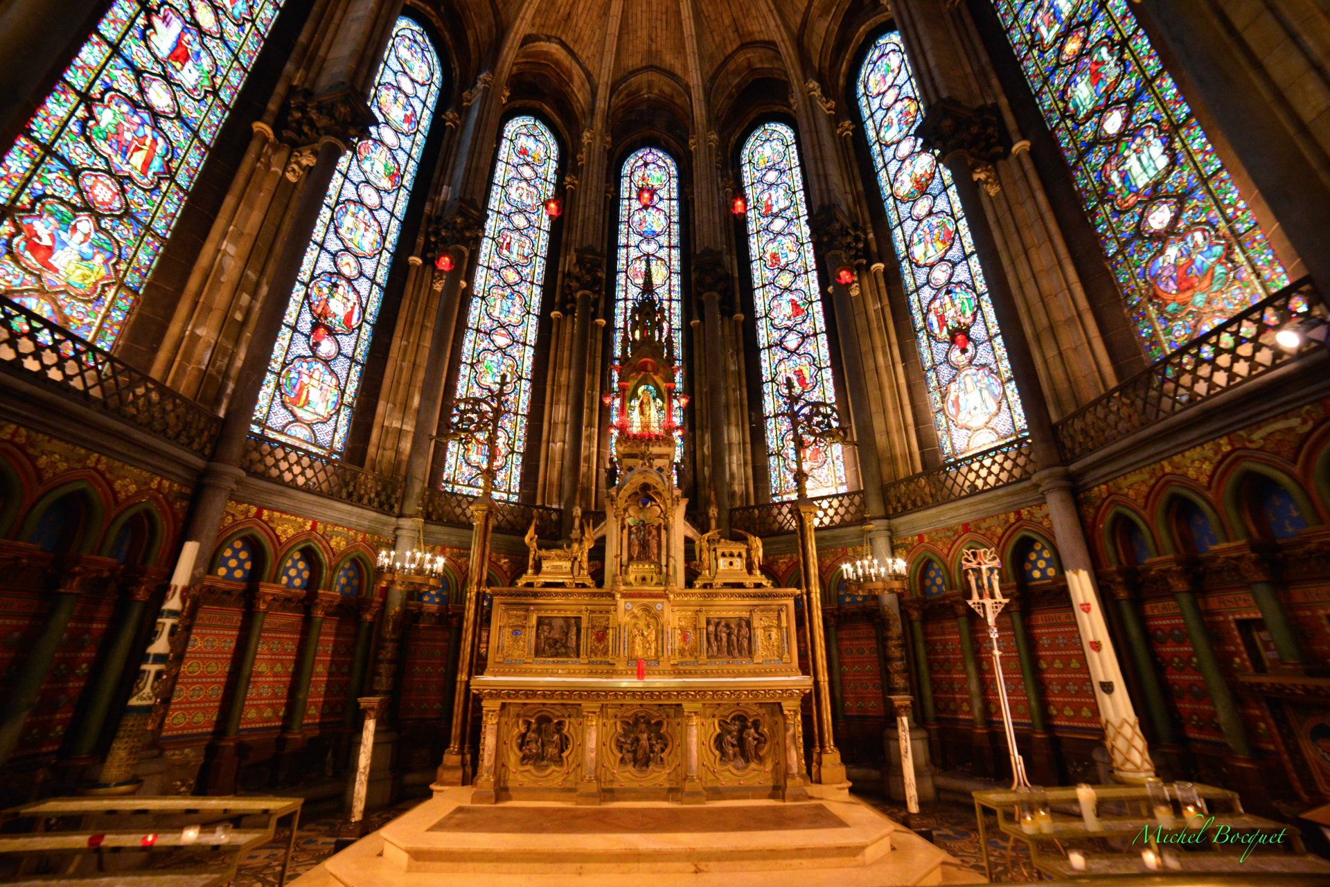 Wallpapers Constructions and architecture Religious Buildings le coeur de la Cathdrale de Lille