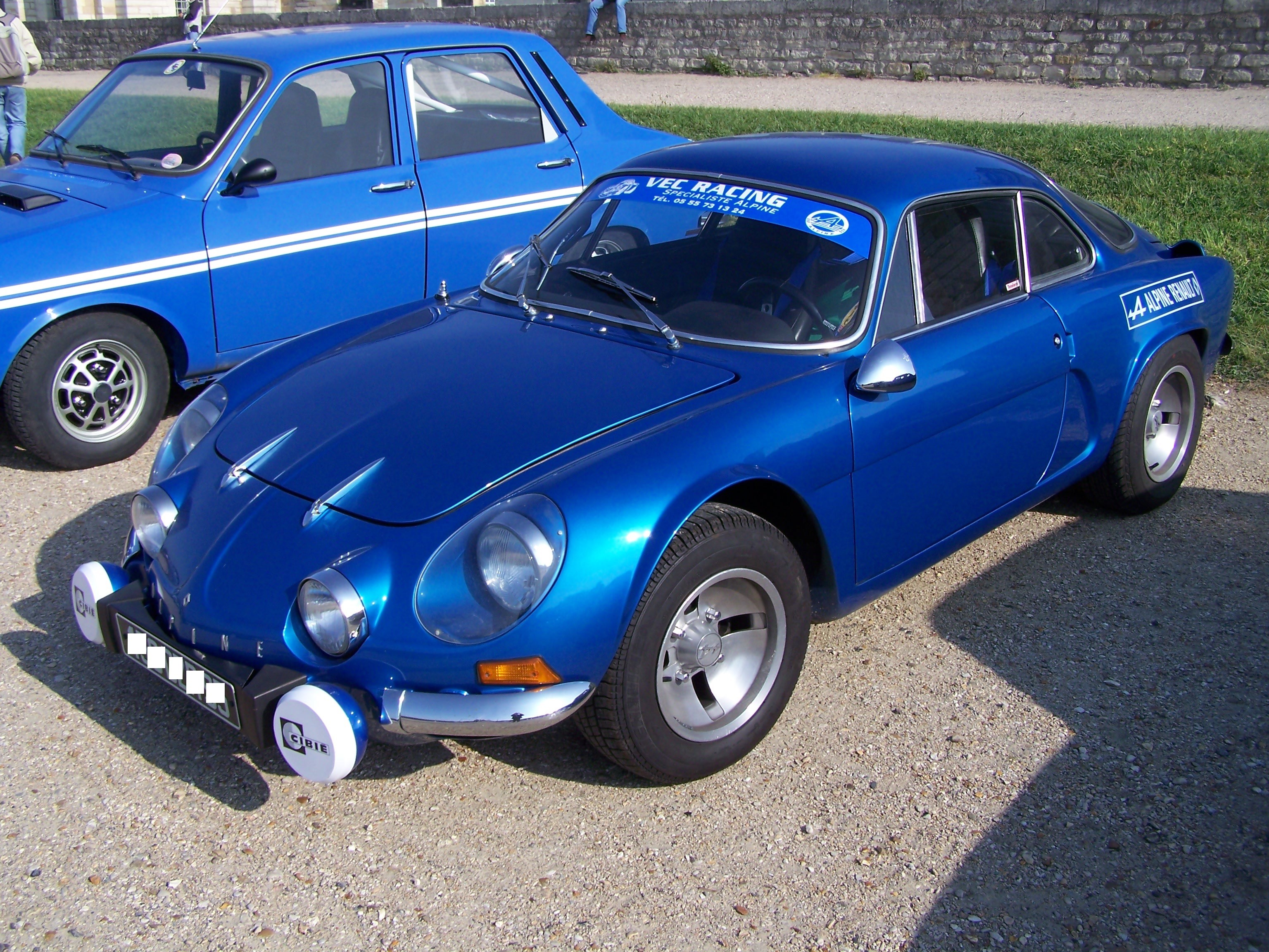 Fonds d'cran Voitures Alpine Alpine A110, Vincennes en anciennes