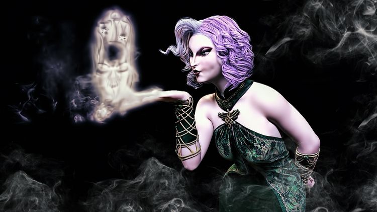 Wallpapers Fantasy and Science Fiction Magicians - Witches Poison