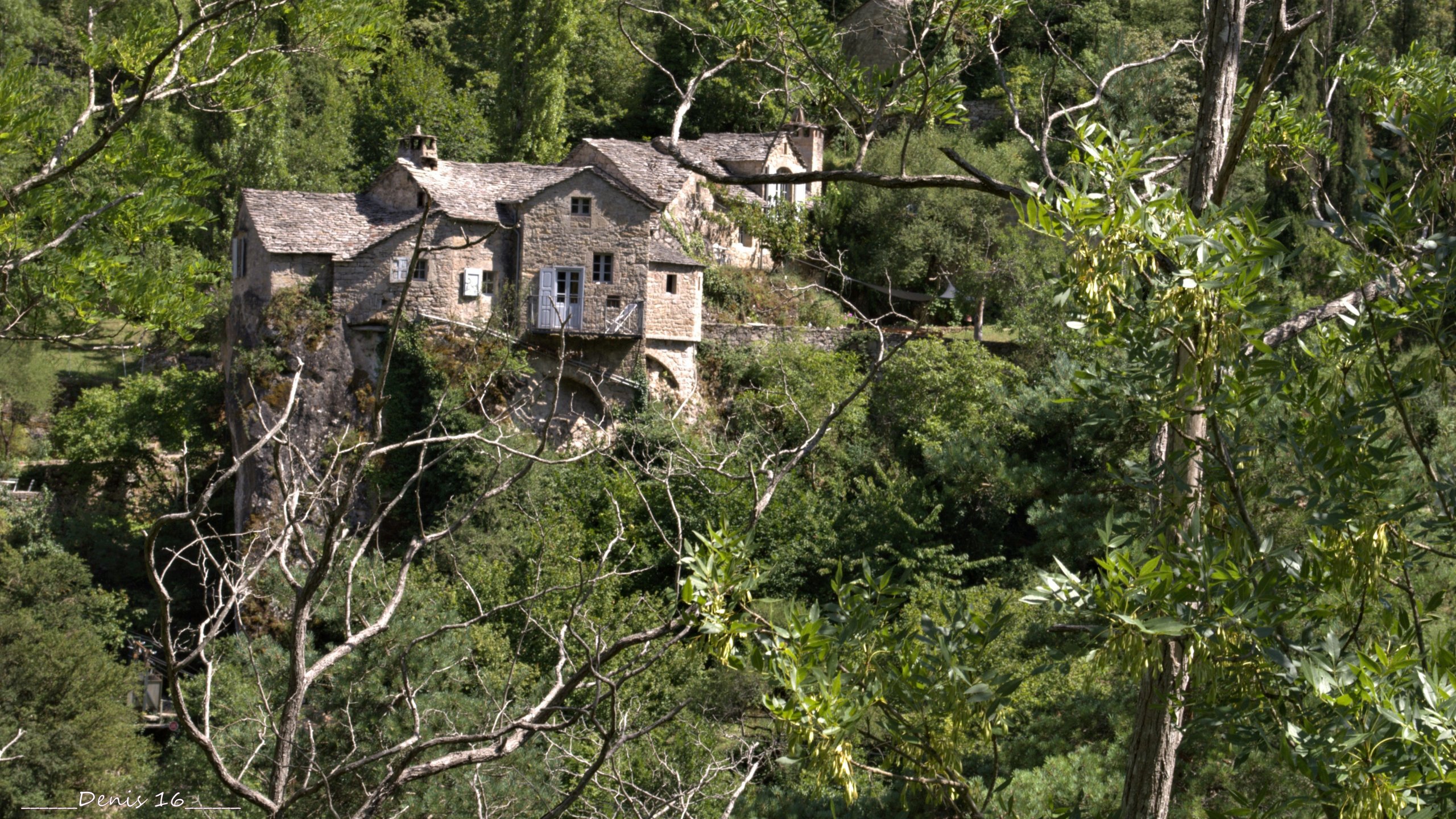 Wallpapers Constructions and architecture Houses GORGES DU TARN