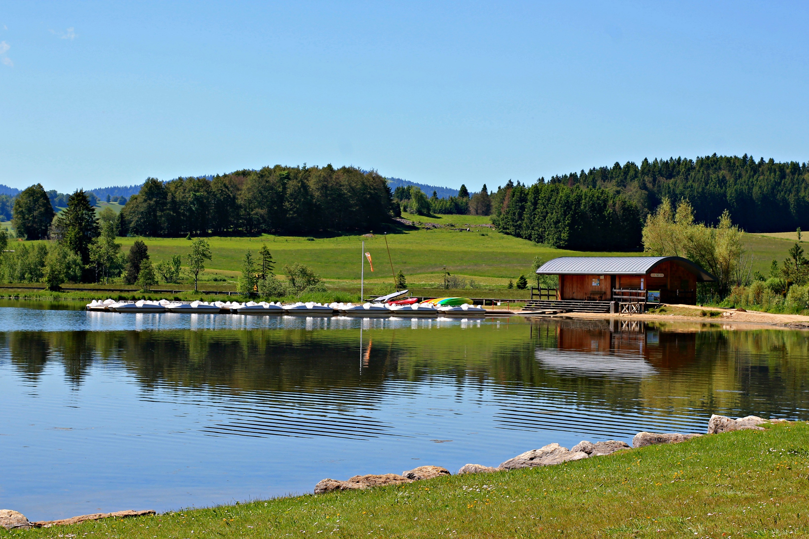 Fonds d'cran Nature Lacs - Etangs lac des rousses