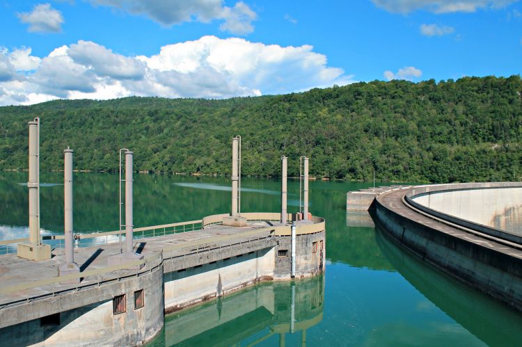 Fonds d'cran Constructions et architecture Barrages - Ecluses barrage de vouglans