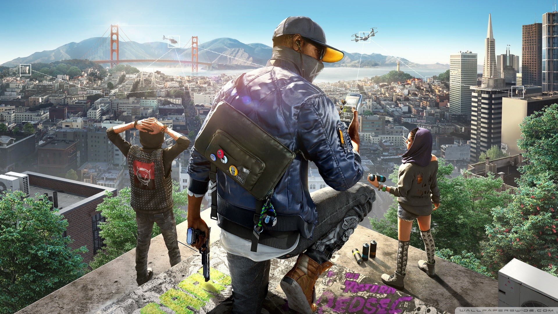 Wallpapers Video Games Watch Dogs 2 