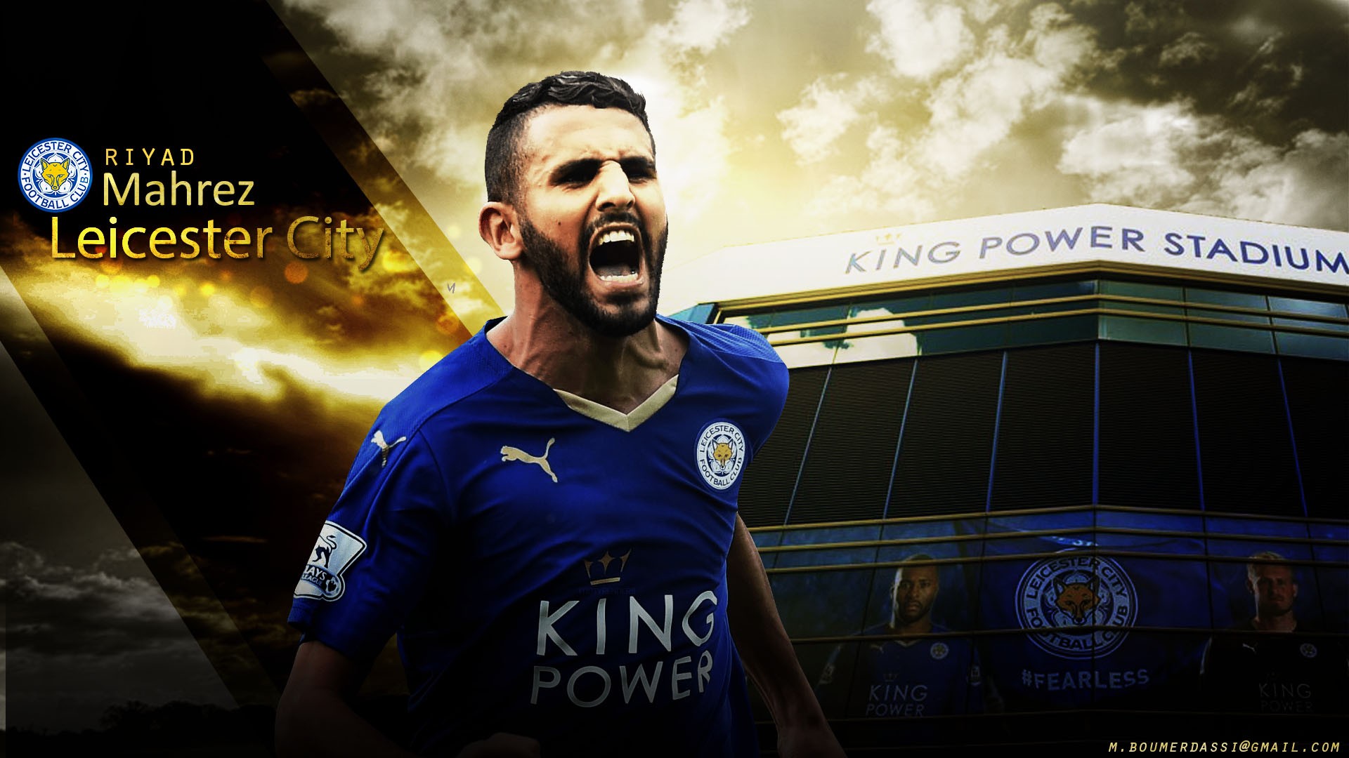 Wallpapers Sports - Leisures Football Riyad Mahrez 