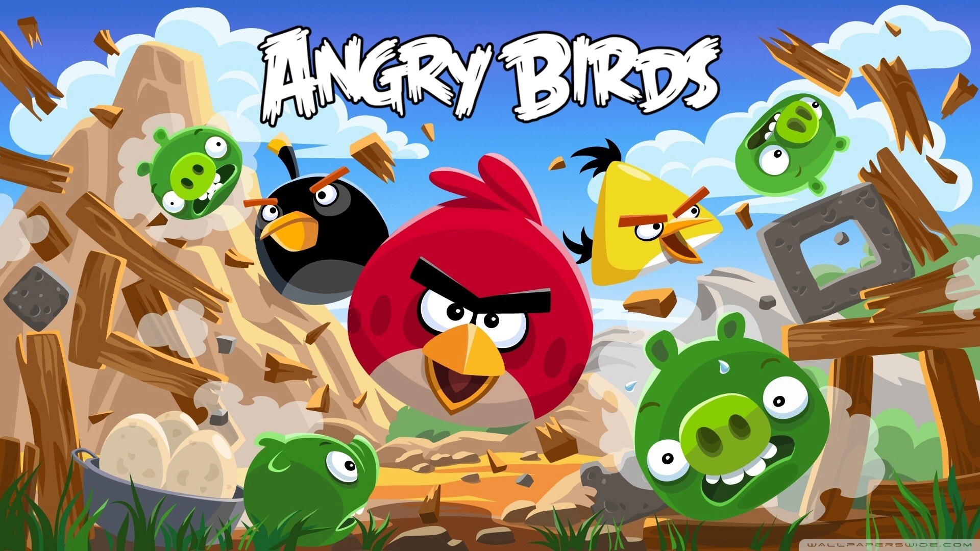 Fonds d'cran Jeux Vido Angry Birds 