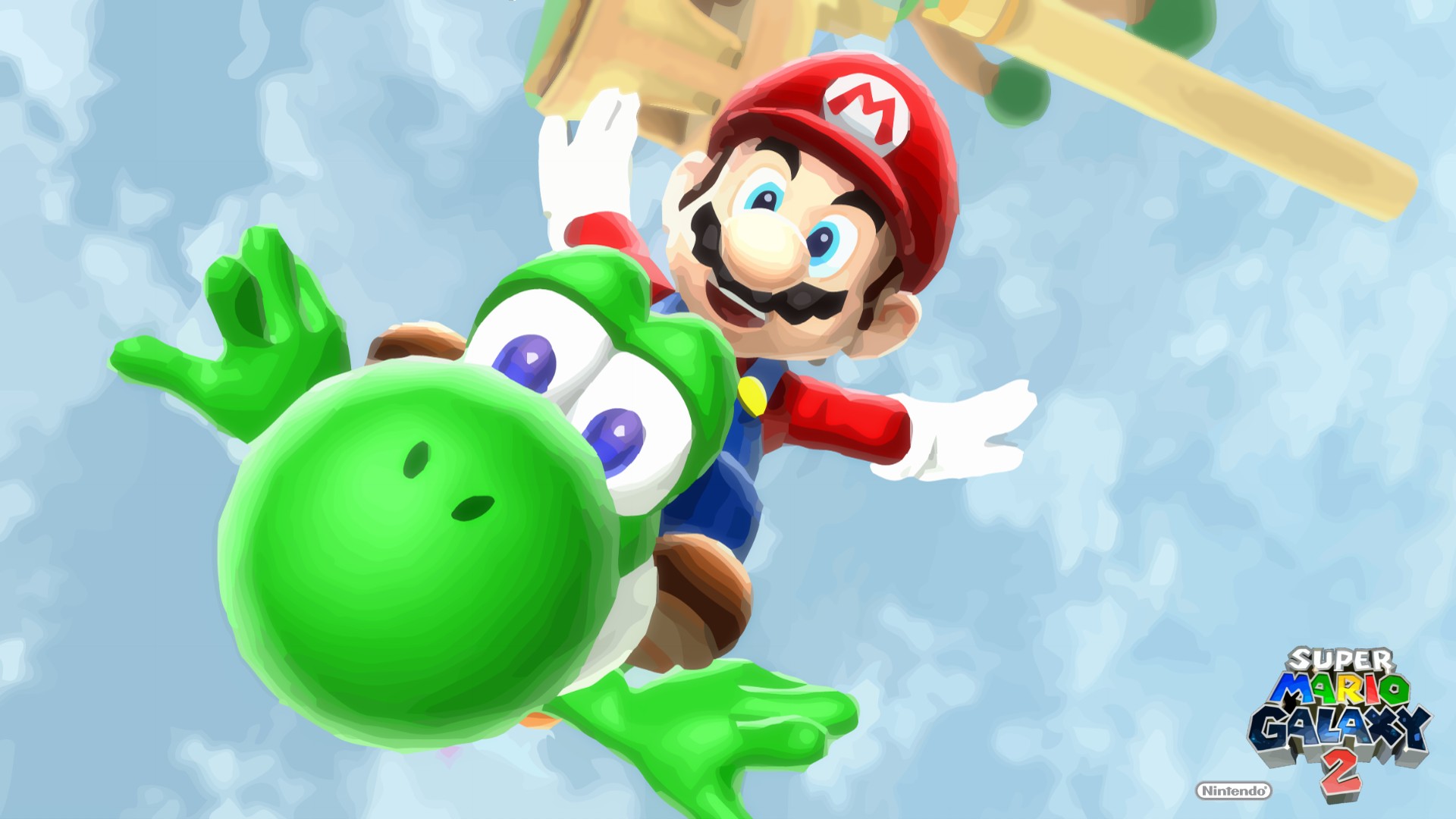 Fonds d'cran Jeux Vido Super Mario Galaxy 