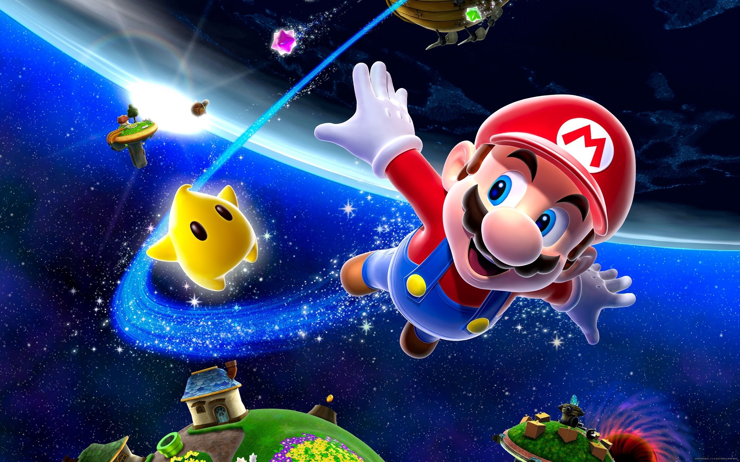 Fonds d'cran Jeux Vido Super Mario Galaxy 