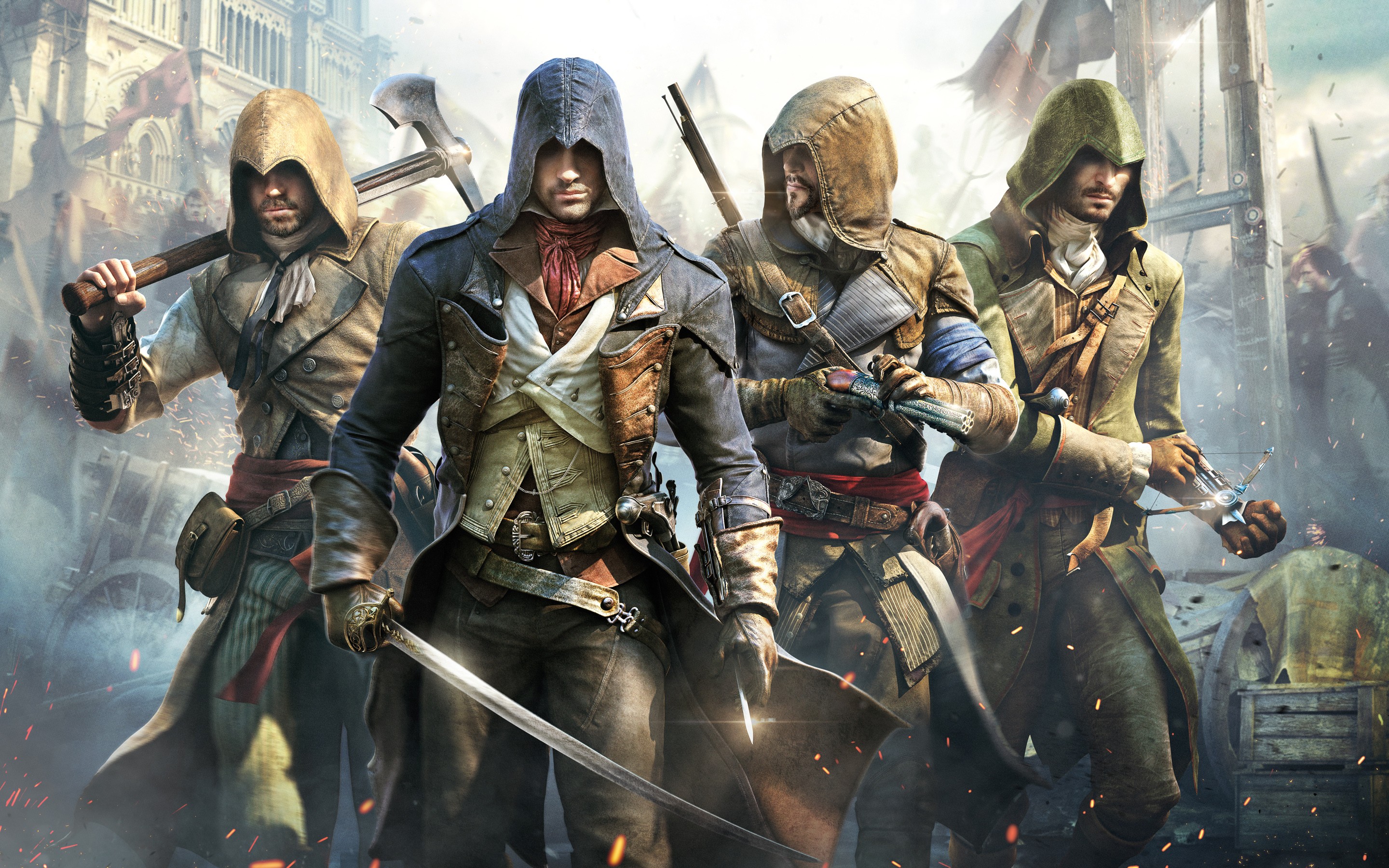 Fonds d'cran Jeux Vido Assassin's Creed : Unity 