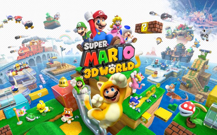 Fonds d'cran Jeux Vido Super Mario 3D Land Wallpaper N439734