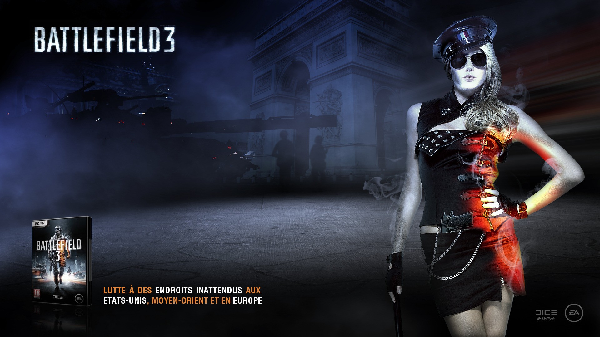 Fonds d'cran Jeux Vido Battlefield 3 