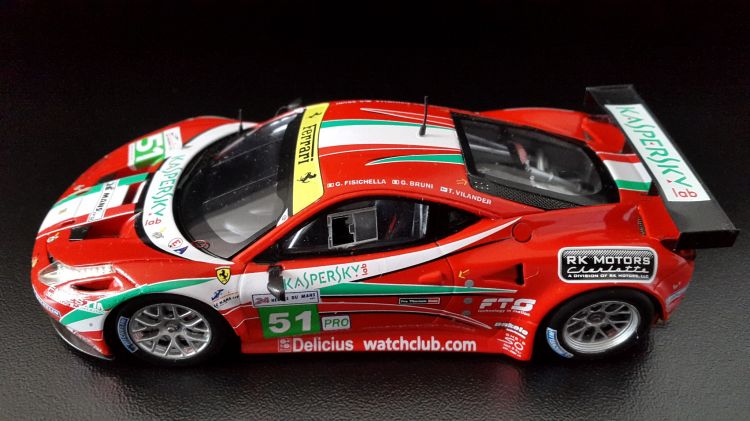 Wallpapers Cars Cars - Toys FERRARI 458 Italia GT2 - 24 Heures du Mans 2011 - Team AF CORSE