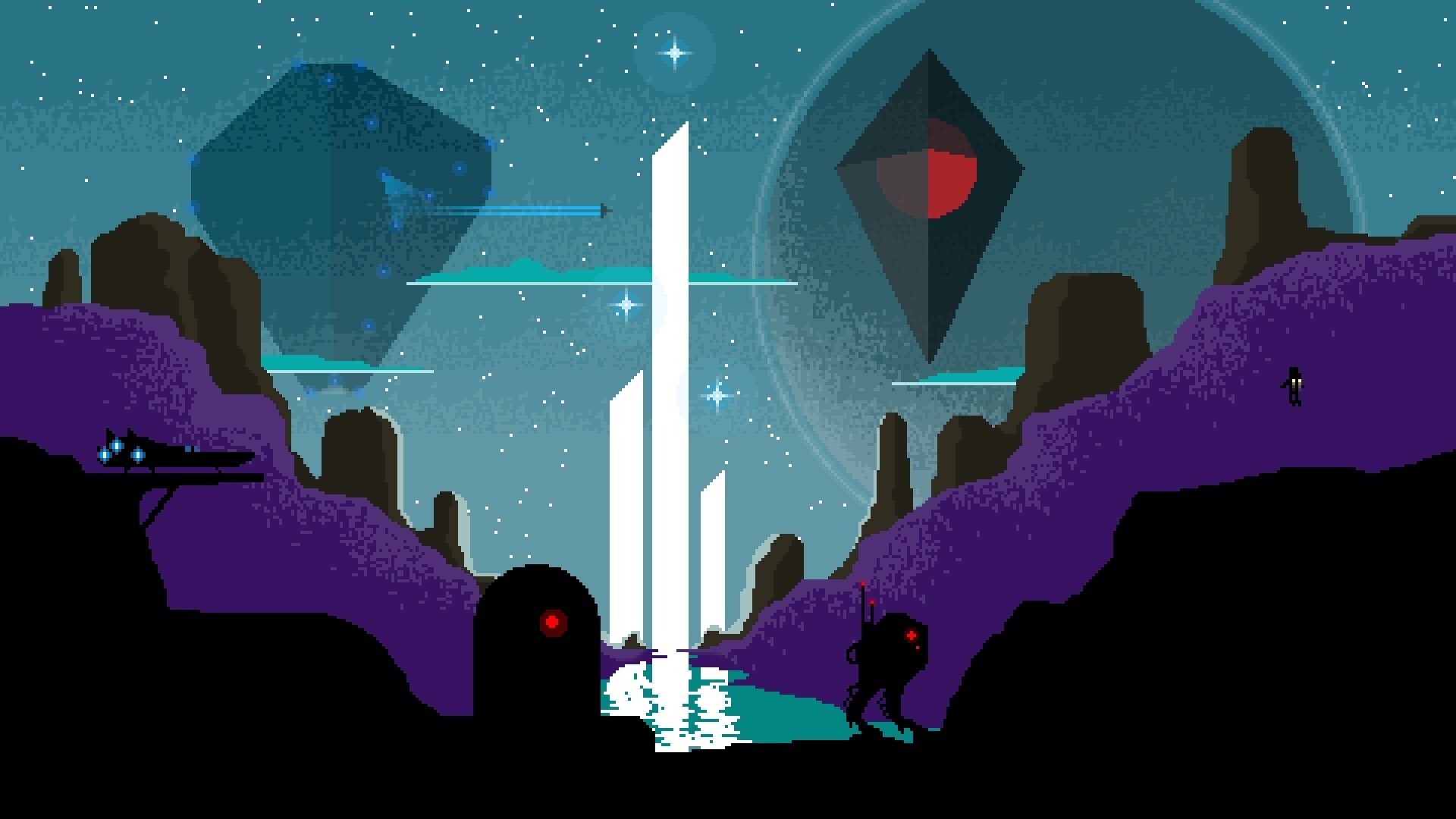 Wallpapers Video Games No Man's Sky No Man's sky Pixel Art