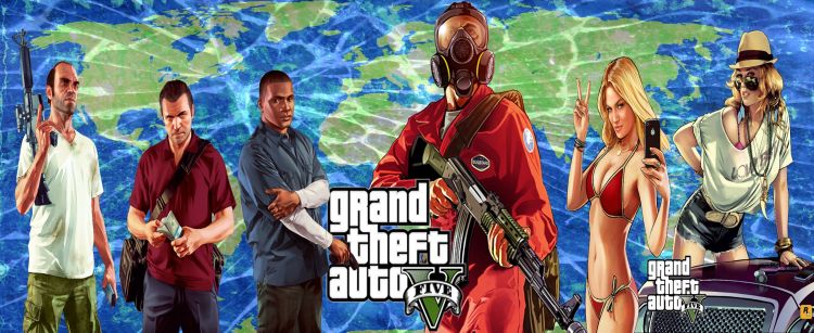 Fonds d'cran Jeux Vido GTA 5 Wallpaper N441315