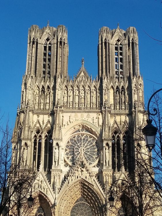 Wallpapers Constructions and architecture Religious Buildings cathédrale de Reims