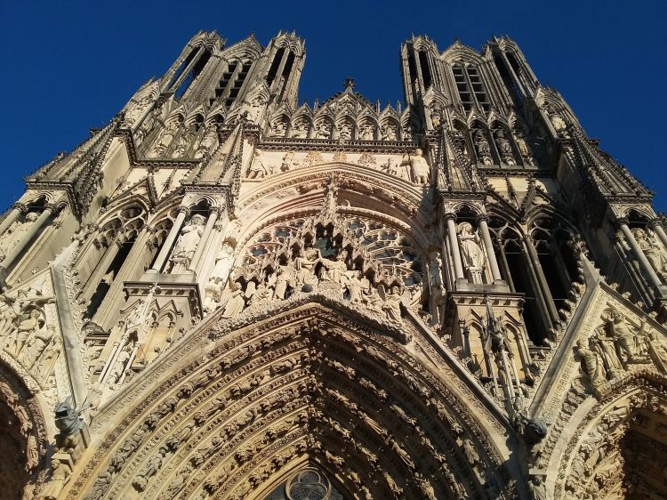 Fonds d'cran Constructions et architecture Edifices Religieux cathédrale de Reims