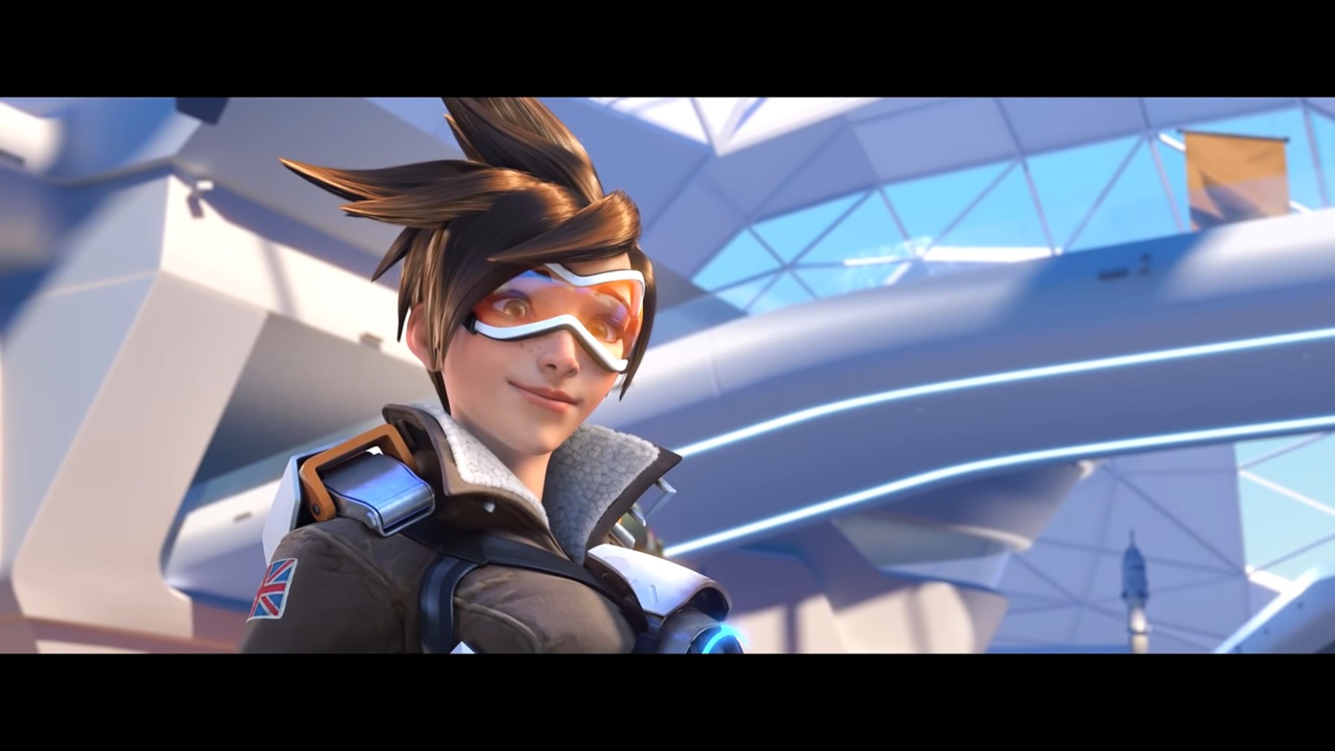 Wallpapers Video Games Overwatch Tracer dans toute sa splendeur ! 