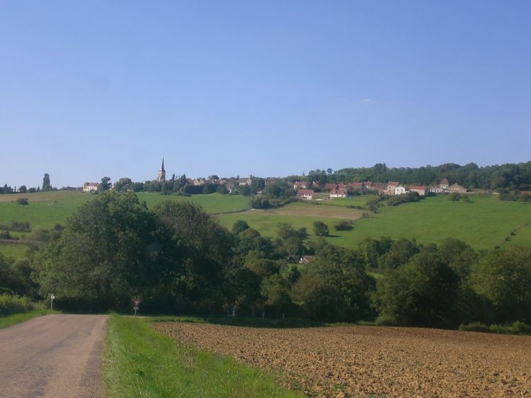 Fonds d'cran Nature Paysages Vue sur Annay-la-Cte (89)