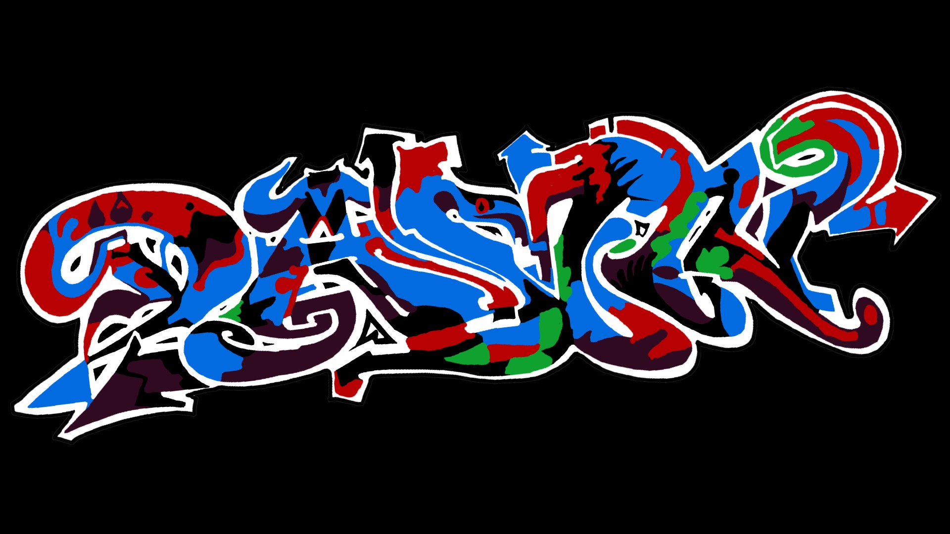 Wallpapers Digital Art Graffitis - Typography Repro de graffiti