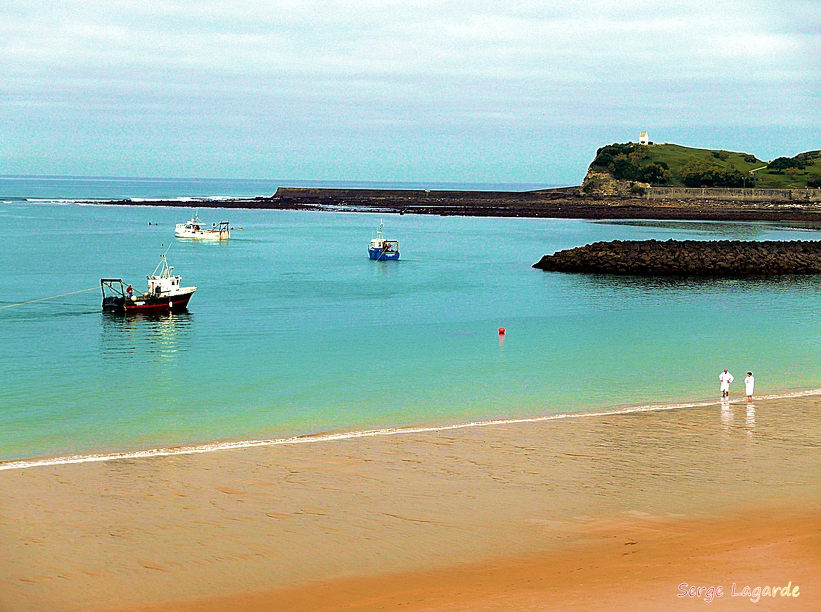 Fonds d'cran Nature Mers - Ocans - Plages Saint Jean de luz