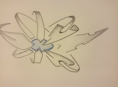  Art - Pencil orchide 