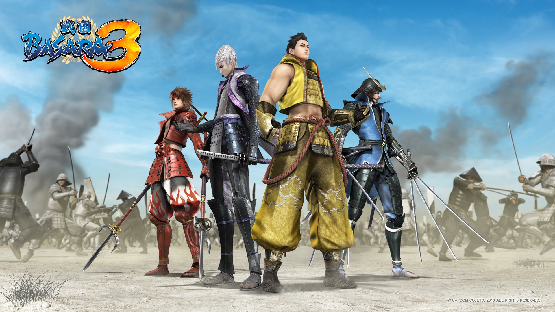 Wallpapers Video Games Sengoku Basara: Samurai Heroes Sengoku Basara 3 : Samurai Heroes