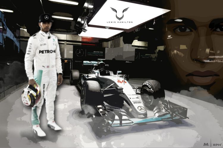 Fonds d'cran Sports - Loisirs Formule 1 Lewis hamilton