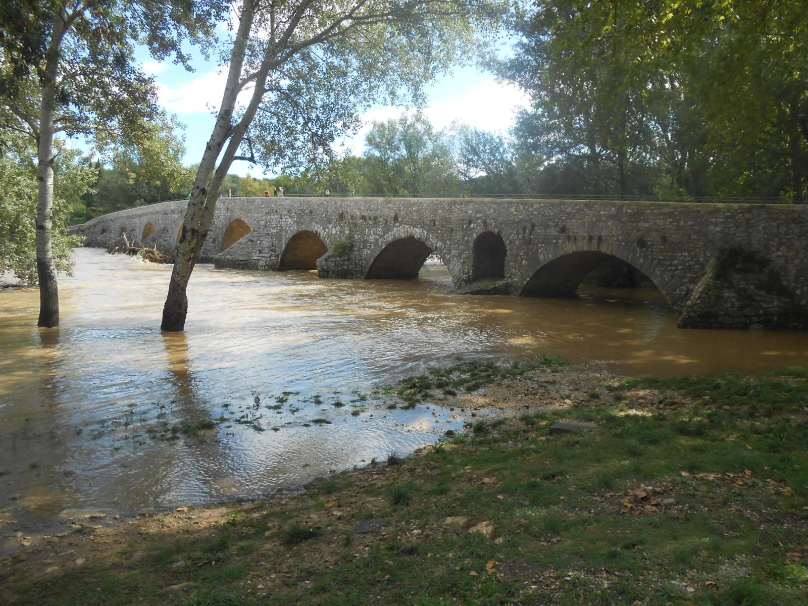 Wallpapers Constructions and architecture Bridges - Aqueduct La roque sur Cze