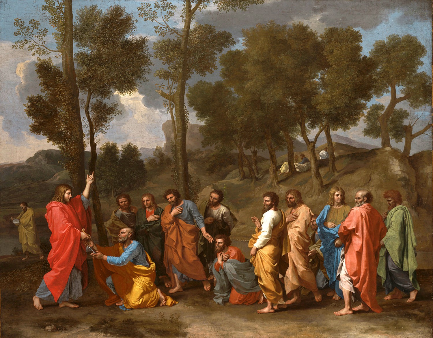 Wallpapers Art - Painting Paintings - Misc L'Ordre - 1635-1640 - Nicolas Poussin