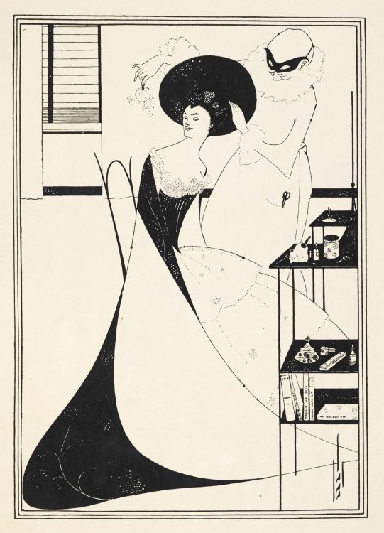 Fonds d'cran Art - Peinture Personnages Salom (La Toilette 2)- 1906 - Aubrey Beardsley