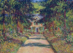  Art - Painting La Grande alle  Giverny - 1900 - Claude Monet