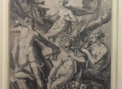  Art - Peinture Srie des thmes mythologiques et allgoriques (Les Cinq sens) - 1588 - Hendrick Goltzius