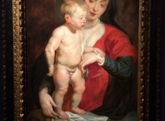  Art - Peinture La Vierge (dite de Cumberland) - XVIIe sicle - Pierre-Paul Rubens