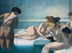 Fonds d'cran Erotic Art Le Bain turc - 1907 - Flix Vallotton