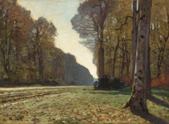  Art - Peinture Le Pav de Chailly - vers 1865 - Claude Monet