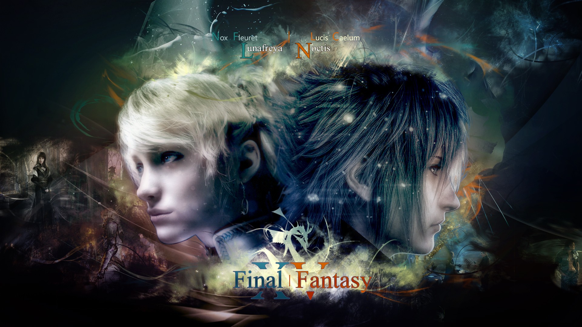 Wallpapers Video Games Final Fantasy XV Noctis & Lunafreya